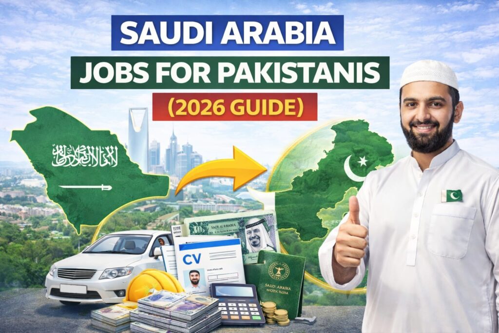Saudi Arabia Jobs for Pakistanis (2026 Guide)