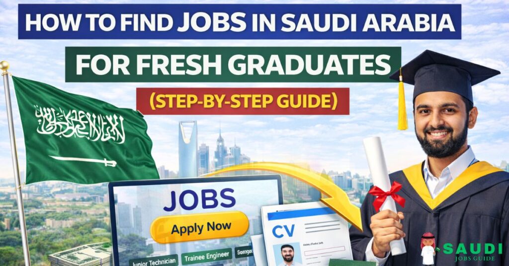 How to Find Jobs in Saudi Arabia for Fresh Graduates (Step-by-Step Guide)