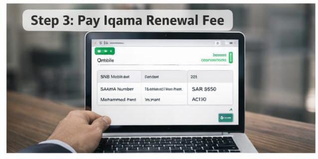 Pay Iqama Renewal Fee