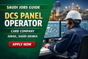 DCS Panel Operator jobs in Saudi Arabia Jubail CARB Company hiring